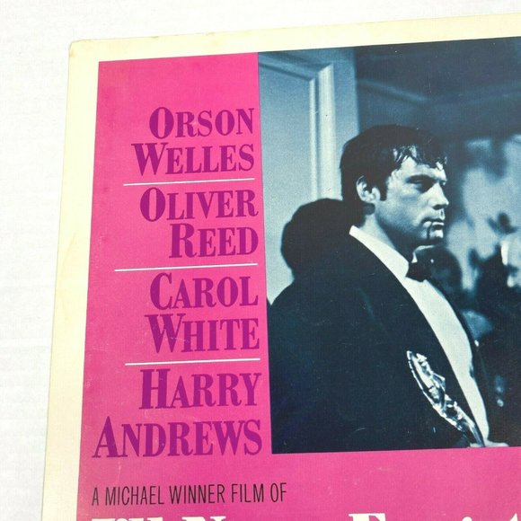 I'll Never Forget Whats Isname 1968 Movie Lobby Cards Posters Orson Welles VTG - Picture 2 of 6